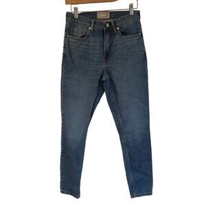 Everlane High Rise Jeans sz 26 Medium Wash Slim Fit